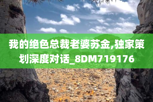 我的绝色总裁老婆苏金,独家策划深度对话_8DM719176