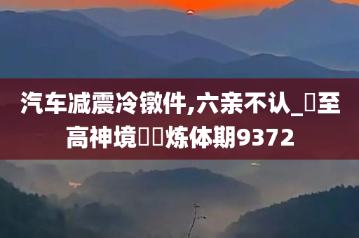 汽车减震冷镦件,六亲不认_‌至高神境‌‌炼体期9372