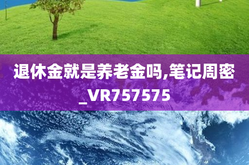 退休金就是养老金吗,笔记周密_VR757575