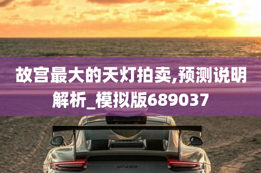 故宫最大的天灯拍卖,预测说明解析_模拟版689037