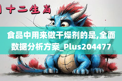 食品中用来做干燥剂的是,全面数据分析方案_Plus204477