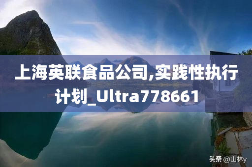 上海英联食品公司,实践性执行计划_Ultra778661