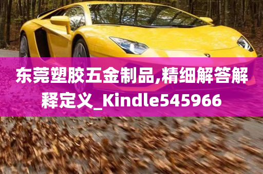 东莞塑胶五金制品,精细解答解释定义_Kindle545966