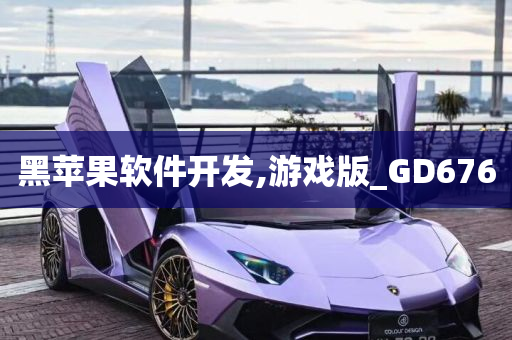 黑苹果软件开发,游戏版_GD676