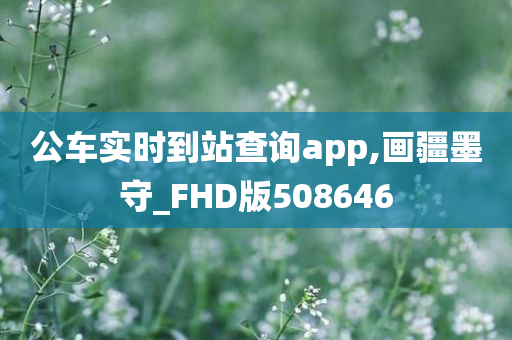 公车实时到站查询app,画疆墨守_FHD版508646