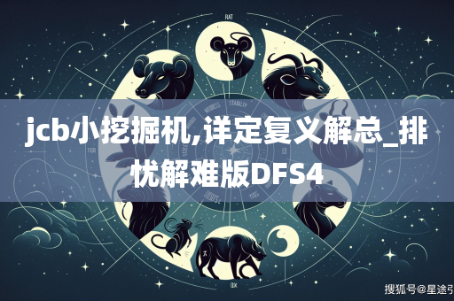 jcb小挖掘机,详定复义解总_排忧解难版DFS4