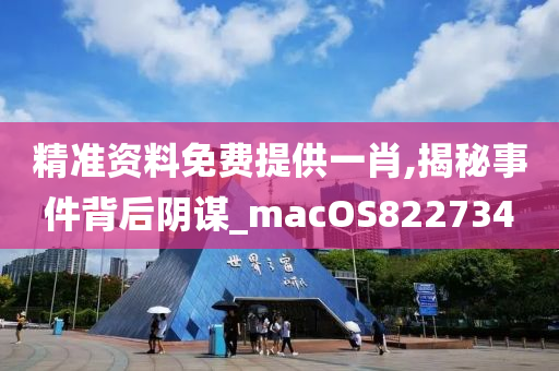 精准资料免费提供一肖,揭秘事件背后阴谋_macOS822734