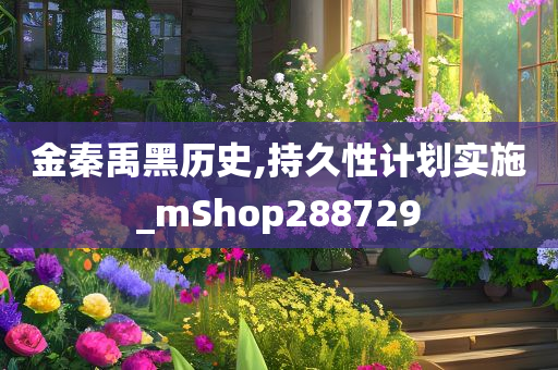 金秦禹黑历史,持久性计划实施_mShop288729