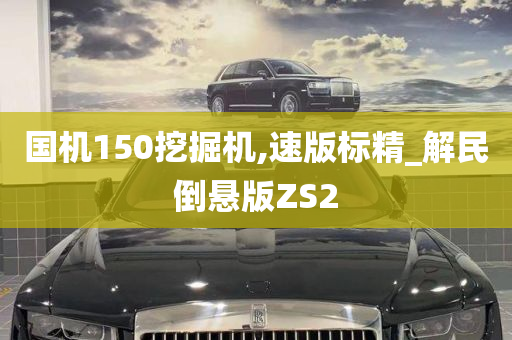 国机150挖掘机,速版标精_解民倒悬版ZS2