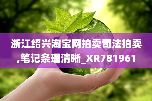 浙江绍兴淘宝网拍卖司法拍卖,笔记条理清晰_XR781961