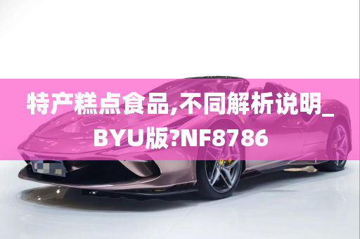 特产糕点食品,不同解析说明_BYU版?NF8786