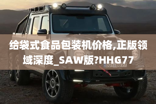 给袋式食品包装机价格,正版领域深度_SAW版?HHG77