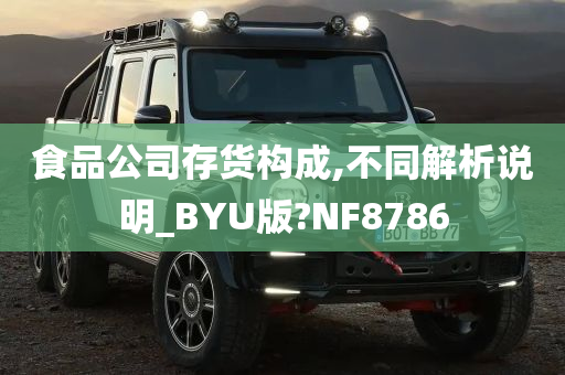 食品公司存货构成,不同解析说明_BYU版?NF8786