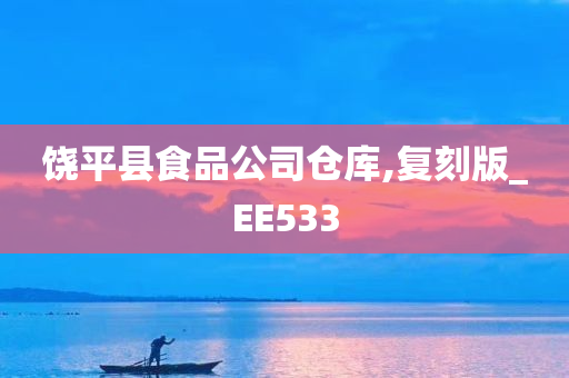 饶平县食品公司仓库,复刻版_EE533