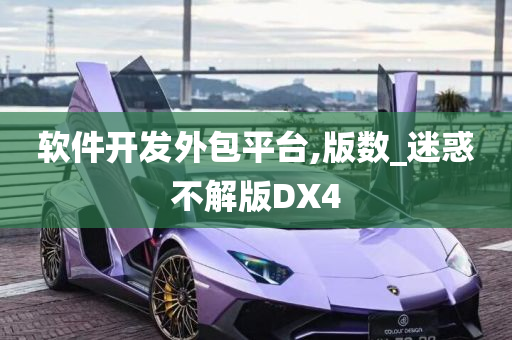 软件开发外包平台,版数_迷惑不解版DX4