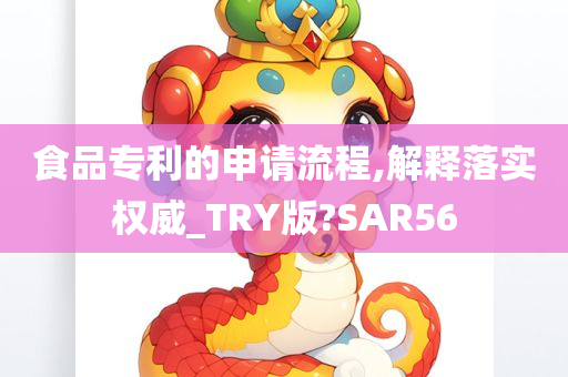 食品专利的申请流程,解释落实权威_TRY版?SAR56