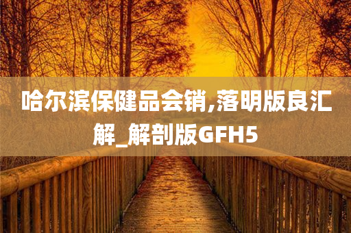 哈尔滨保健品会销,落明版良汇解_解剖版GFH5