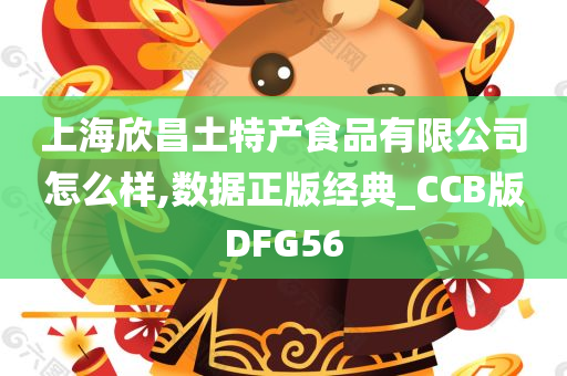 上海欣昌土特产食品有限公司怎么样,数据正版经典_CCB版DFG56