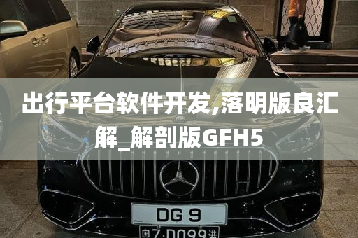 出行平台软件开发,落明版良汇解_解剖版GFH5