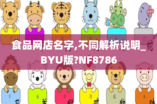 食品网店名字,不同解析说明_BYU版?NF8786