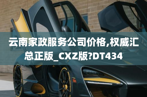 云南家政服务公司价格,权威汇总正版_CXZ版?DT434