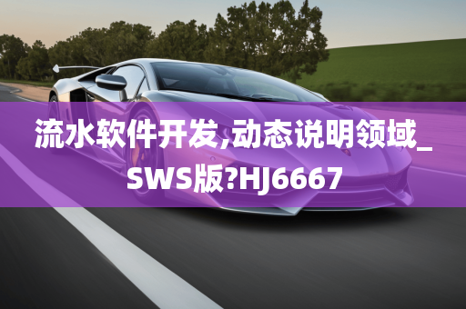 流水软件开发,动态说明领域_SWS版?HJ6667