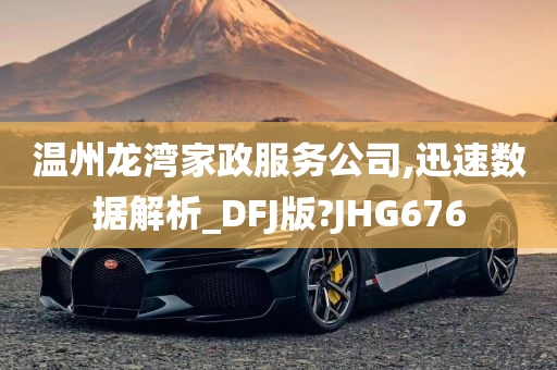 温州龙湾家政服务公司,迅速数据解析_DFJ版?JHG676