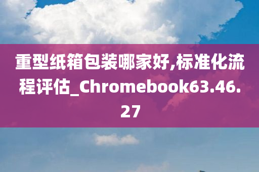 重型纸箱包装哪家好,标准化流程评估_Chromebook63.46.27