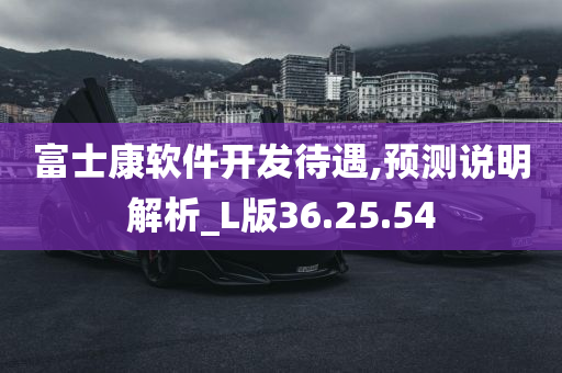 富士康软件开发待遇,预测说明解析_L版36.25.54