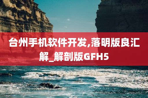 台州手机软件开发,落明版良汇解_解剖版GFH5