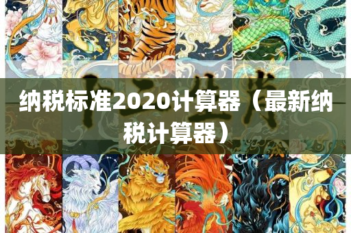 纳税标准2020计算器（最新纳税计算器）