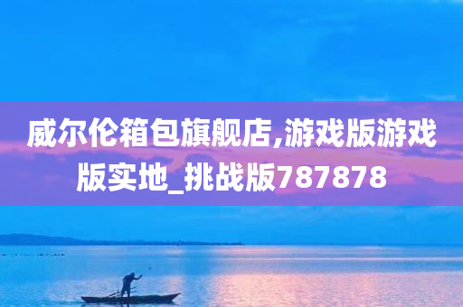 威尔伦箱包旗舰店,游戏版游戏版实地_挑战版787878