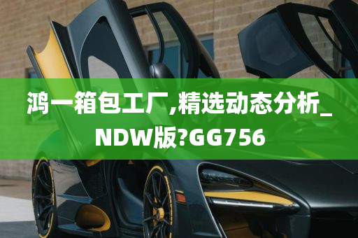 鸿一箱包工厂,精选动态分析_NDW版?GG756