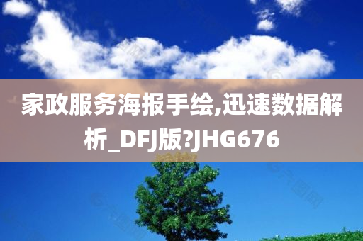 家政服务海报手绘,迅速数据解析_DFJ版?JHG676