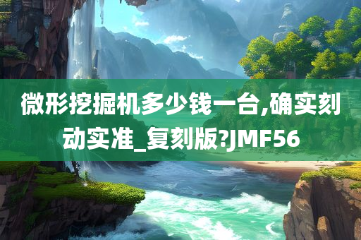 微形挖掘机多少钱一台,确实刻动实准_复刻版?JMF56