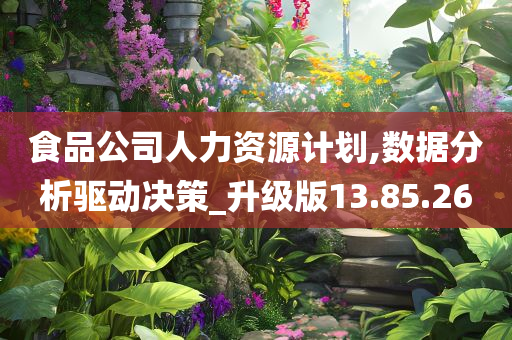 食品公司人力资源计划,数据分析驱动决策_升级版13.85.26