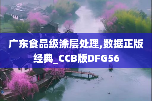 广东食品级涂层处理,数据正版经典_CCB版DFG56