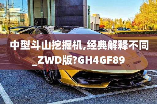 中型斗山挖掘机,经典解释不同_ZWD版?GH4GF89