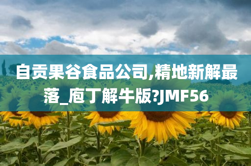 自贡果谷食品公司,精地新解最落_庖丁解牛版?JMF56