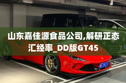 山东嘉佳源食品公司,解研正态汇经率_DD版GT45