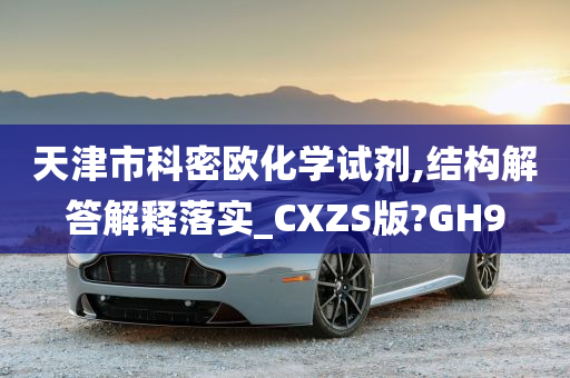 天津市科密欧化学试剂,结构解答解释落实_CXZS版?GH9